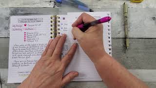Prayerful Planner Notebook and Stencil
