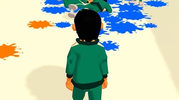 Squid Game: K-Run Challenge 3D lvl 44.45 🌘 Android iOS Mobile Gameplay