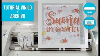 Tutorial vinilo adhesivo con Silhouette Cameo 4 