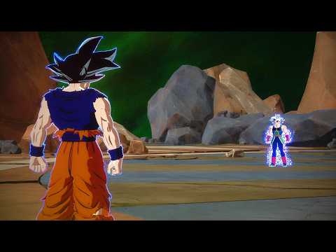 Goku UI VS Bardock MUI! Dragon Ball Sparking Zero