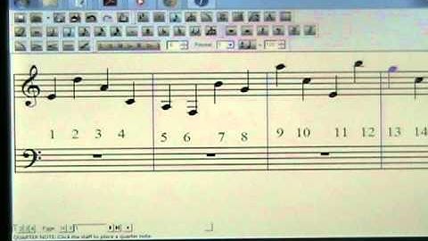 Music Theory 101 -- Quiz 1 - The Treble Clef