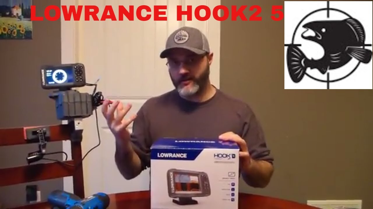 Lowrance Hook2 5 Open Box and Power Up review 