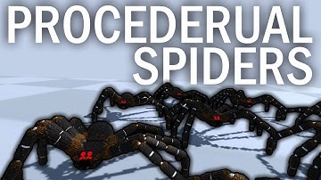 Procedural Spiders Are CREEPY - Mini Devlog