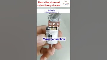 physics practical #50| potentiometer working| variable resistance| DIY #physics #electrical #science