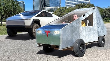 I Built a Cybertruck out of Trash