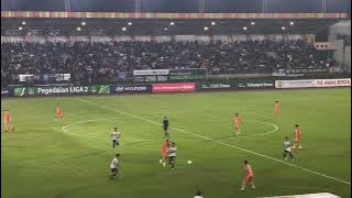 Kericuhan dan Kartu Kuning  Persiraja Banda Aceh vs PSPS Pekanbaru