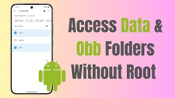 How To Access DATA & OBB Folders On Android | Without Root