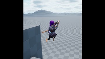 added a little roll to high jumps #indiedev #gamer #gaming #animation #rpg #indiegame #elements