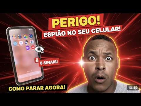 PERIGO: 8 sinais de que alguém INVADIU ouESTÁ ESPIONANDO SEU CELULAR! E comoPARAR AGORA!