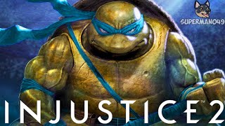 100% Damage In 18 Seconds With Leonardo & Insane Comeback! - Injustice 2: 