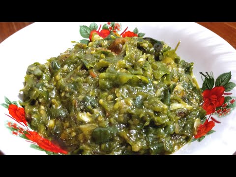 Indonesian Green Chilli Sauce
