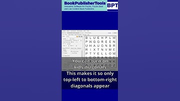 Create easy word search puzzles for kids