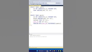 Agregar Clave Foránea (Foreign Key) a una Tabla | Curso SQL Server #sql #sqlserver #windows