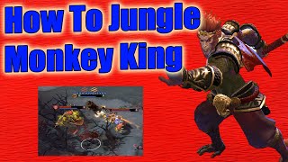 Dota 2 How To Jungle Monkey King Patch 7.30E