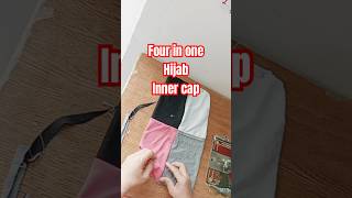4 in 1 Hijab Cutting & Stitching | Inner Cap Sewing Tutorial | Easy Hijab Design /#hijabinnercap #