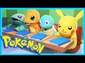 LEGO POKEMON SCHOOL EPISODE - PIKACHU HAPPY LEARNING