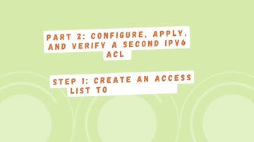 8.7.4 -Packet Tracer -Configure IPv6 ACLs