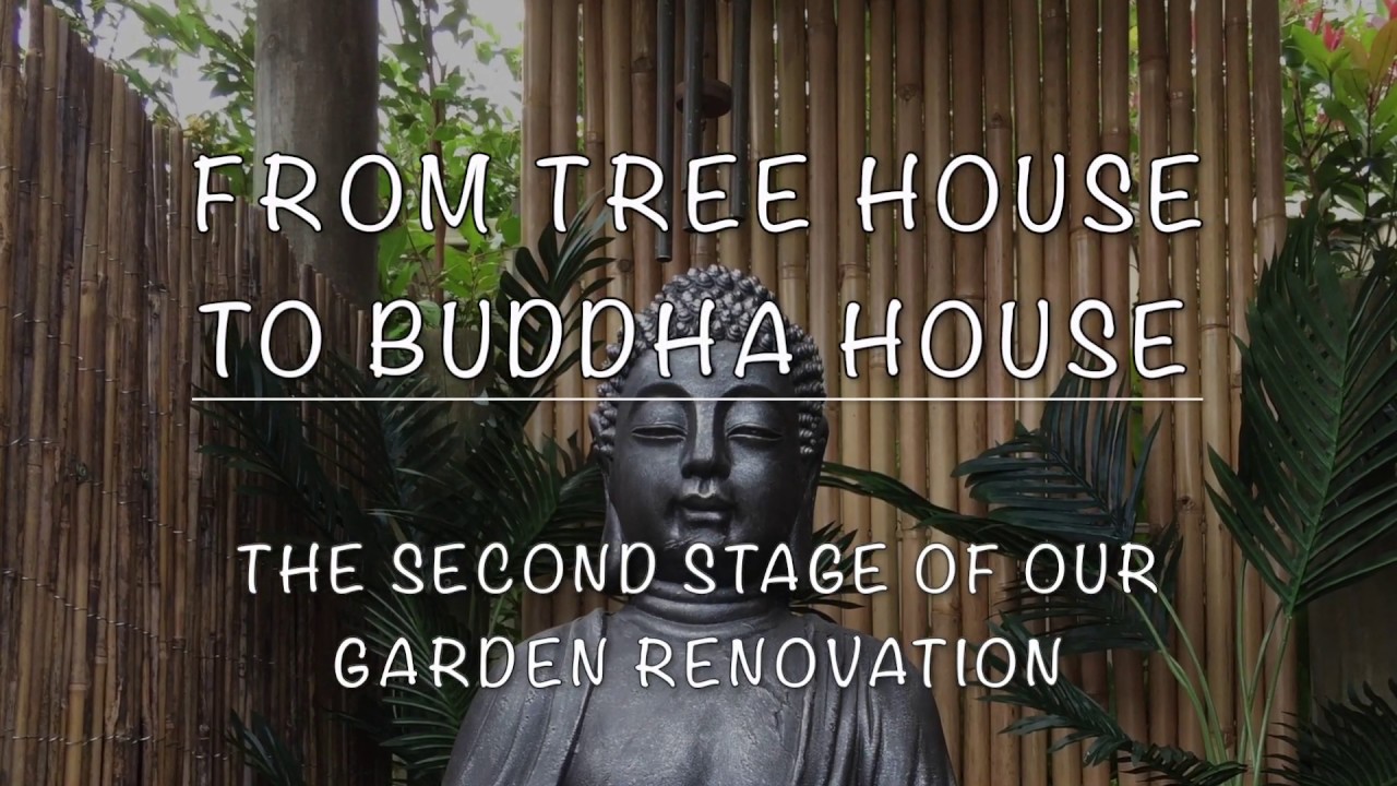 From Treehouse to Bamboo Buddha House! - DIY Garden Makeover - Landscaping Ideas for Small Yards