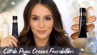 CLÉ DE PEAU - RADIANT CREAM FOUNDATION || Full Day Wear Test || Application + Review / Tania B Wells screenshot 5