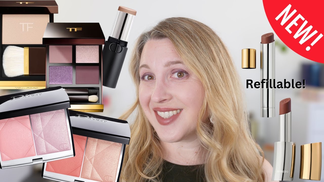 TOM FORD Metallic Mauve + Powder, DIOR Blush Duos + Contour Stick
