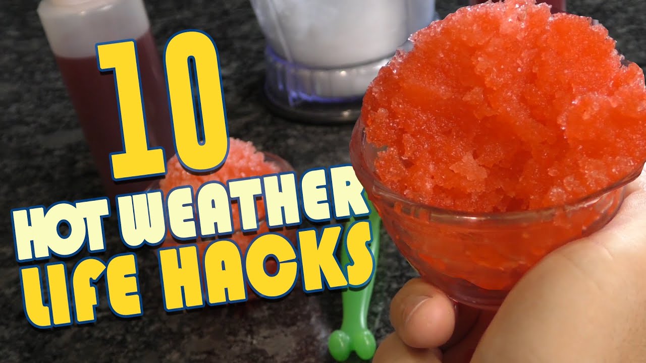 10 Hot Weather Life Hacks To Keep YOU Cool YouTube