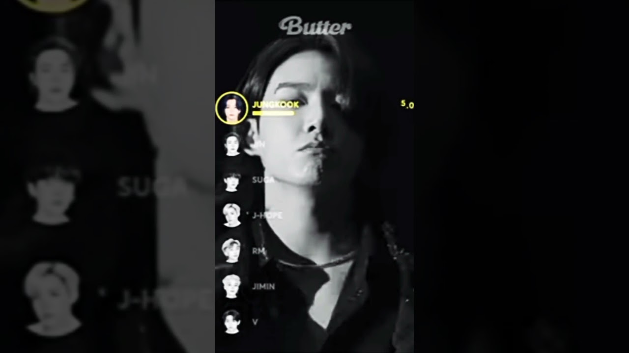 BTSButter Line Distribution YouTube