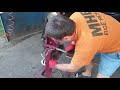 Гриндер своими руками из швеллера Homemade Belt Sander