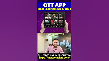 Expert Reveals SHOCKING OTT App Development Cost | OTT App Development | #ott #shorts