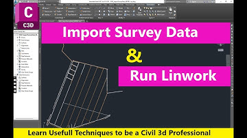 2.4 How to Import Survey Data in Civil 3d | Edit and Reprocess Civil 3d Automatic Linework