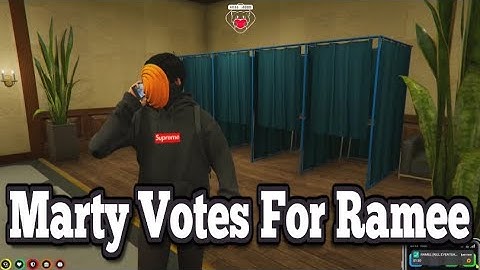 Marty Votes For Ramee | No-Pixel 3.1