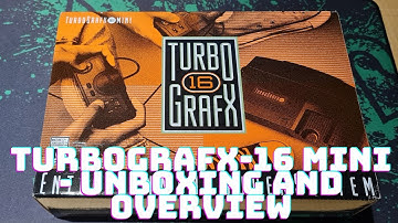 TurboGrafx-16 Mini - Unboxing and Overview