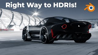 Do You ACTUALLY Know How to Use HDRIs? // Blender 3D Tutorial