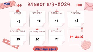 ЭПИЛОГ. ЕГЭ ПО РУССКОМУ ЯЗЫКУ. ЗАДАНИЕ 17.