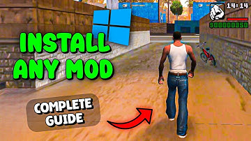 How To Install Mods In GTA San Andreas PC | Install Any Mod In GTA San Andreas PC