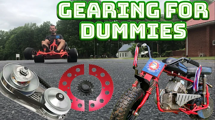 Gearing Basics For Mini Bikes / Go-Karts. Sprocket, Torque Converter, Tire Size, Clutch
