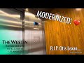 Modernized Otis Series M2 Elevator At Westin Bonaventure Hotel Lobby Only Los Angeles CA USA