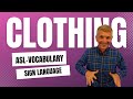 How To Sign Clothing - Dress, Pants, Shirt and More | ASL Basics