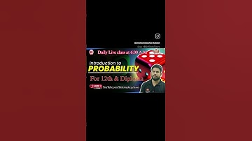 Probability Class 12 maths I NCERT chapter 13 I #maths #mathematics #shanusir