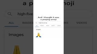 An I Thought Is Was A Praying Emoji 🙏