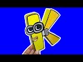 German Alphabet Lore K | DIY Paper Craft