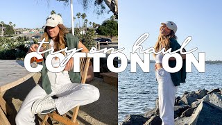 Cottonon Haul Carpenter Jeans, Everyday Basics, My Favorite Denim Style & Active Wear