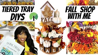 Fall Tiered Tray Ideas┃Dollar Tree DIYs┃Shop with Me by Make It With Micah DIY Decor 2,843 views 2 years ago 19 minutes