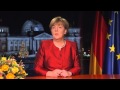Angela Merkel — 2016 New Year&#39;s Speech (English Subtitles)