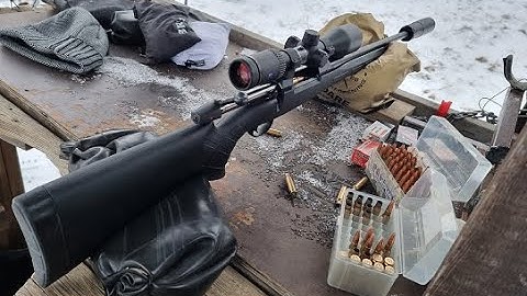 Cover Image for CZ 557 Eclipse Shooting range, testing at 80m