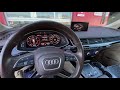 Audi q7 2017  air suspension lock  towing mode