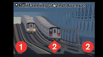 Roblox - NYC Subway: Automated || (1) Lcl and (2) Lcl/Exp Trains at 2nd Av