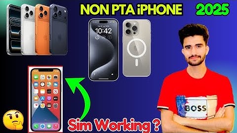 Non-PTA iPhone SIM Working Trick 2025 ⚠️ | Is Non-PTA iPhone SIM Really Possible?