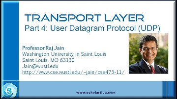 Transport Layer: User Datagram Protocol (UDP)