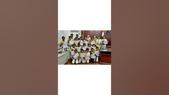 Goutham won Medal in National karate champion ship