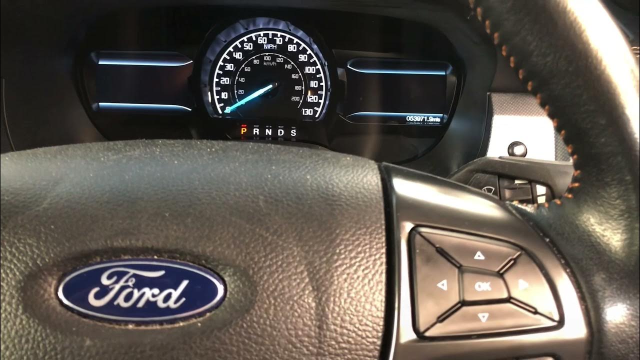 Ford Ranger Rain Sensing Wiper Settings - YouTube
